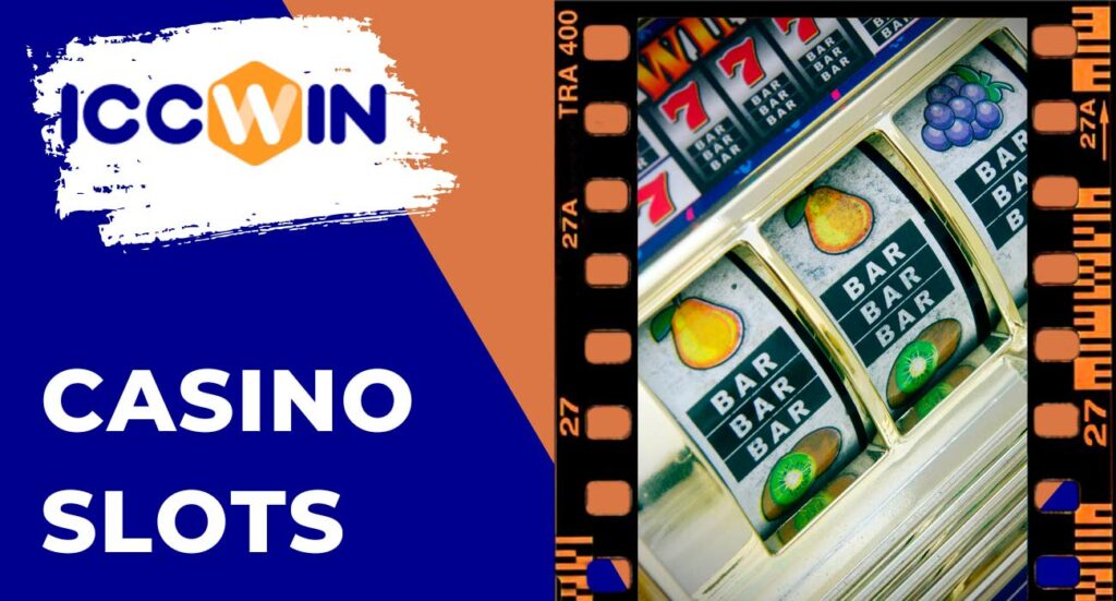 Casino slots on the ICCWIN website